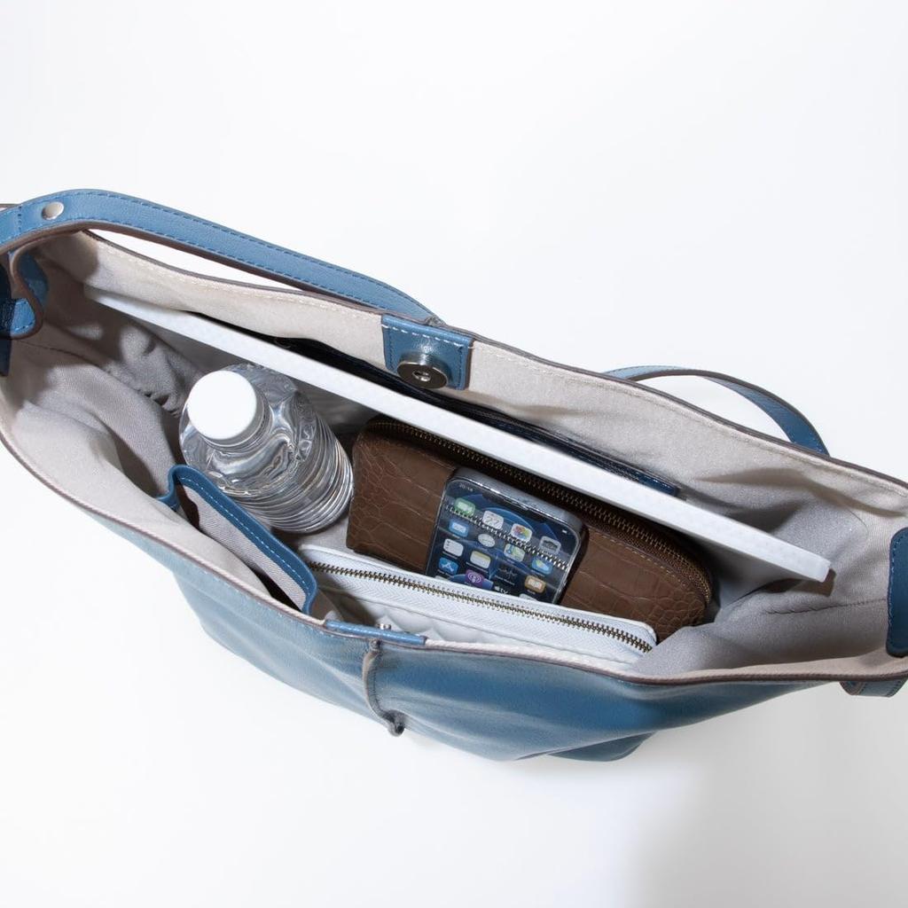 Lightweight Goat Leather Shoulder Bag L