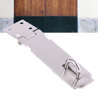 4 Inch Stainless Steel Padlock Hasp Door Clasp Heavy Duty Hasp and Staple for Gates Sheds Storage Containers Garage Doors