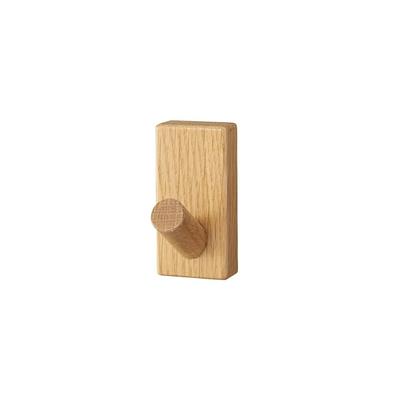 MUJI Wall-Mounted Furniture Hook, Oak Wood, 82944853