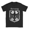 Germany Coat of Arms Black Eagle TShirt Trendy Cool TShirts ShortSleeved Classic Tops Beach Cotton ONeck Oversized Tees