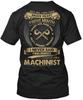 Machinist T-Shirt Made In the USA Size S To 5XL