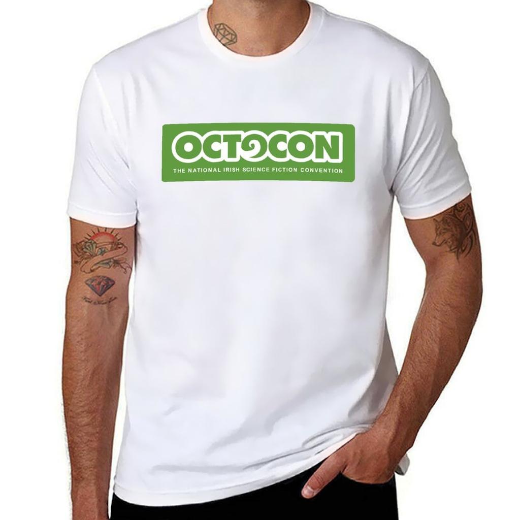 Octocon Logo T-Shirt T Shirt for Man T Shirts for Man Cotton Funny Man Tshirt T-Shirt