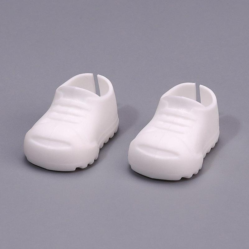 15/17cm Boty pro panenky Plastové mini boty pro panenky Mini prstové boty Oděvní doplněk pro 6,9palcové panenky Slepá krabička panenka