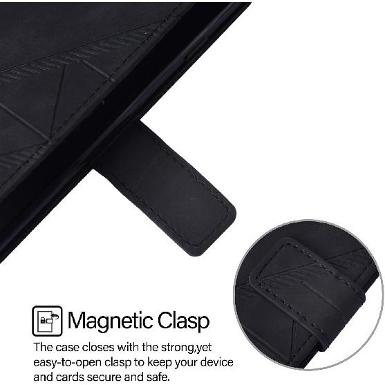 

Flip Case for Sony 10 VI 2024 Faux Leather Wallet Holster with Cards Holder Kickstand Magnetic Closure Shockproof Folio Protect Cover for Sony Xperia чёрный