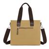 Pánské plátěné tašky přes rameno Casual Tote Cestování Pánská crossbody taška Luxusní tašky Messenger Móda Vysoce kvalitní kabelka