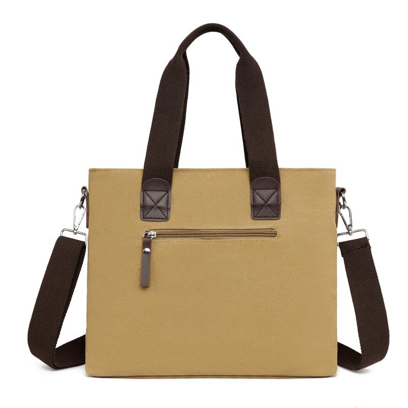 Pánské plátěné tašky přes rameno Casual Tote Cestování Pánská crossbody taška Luxusní tašky Messenger Móda Vysoce kvalitní kabelka