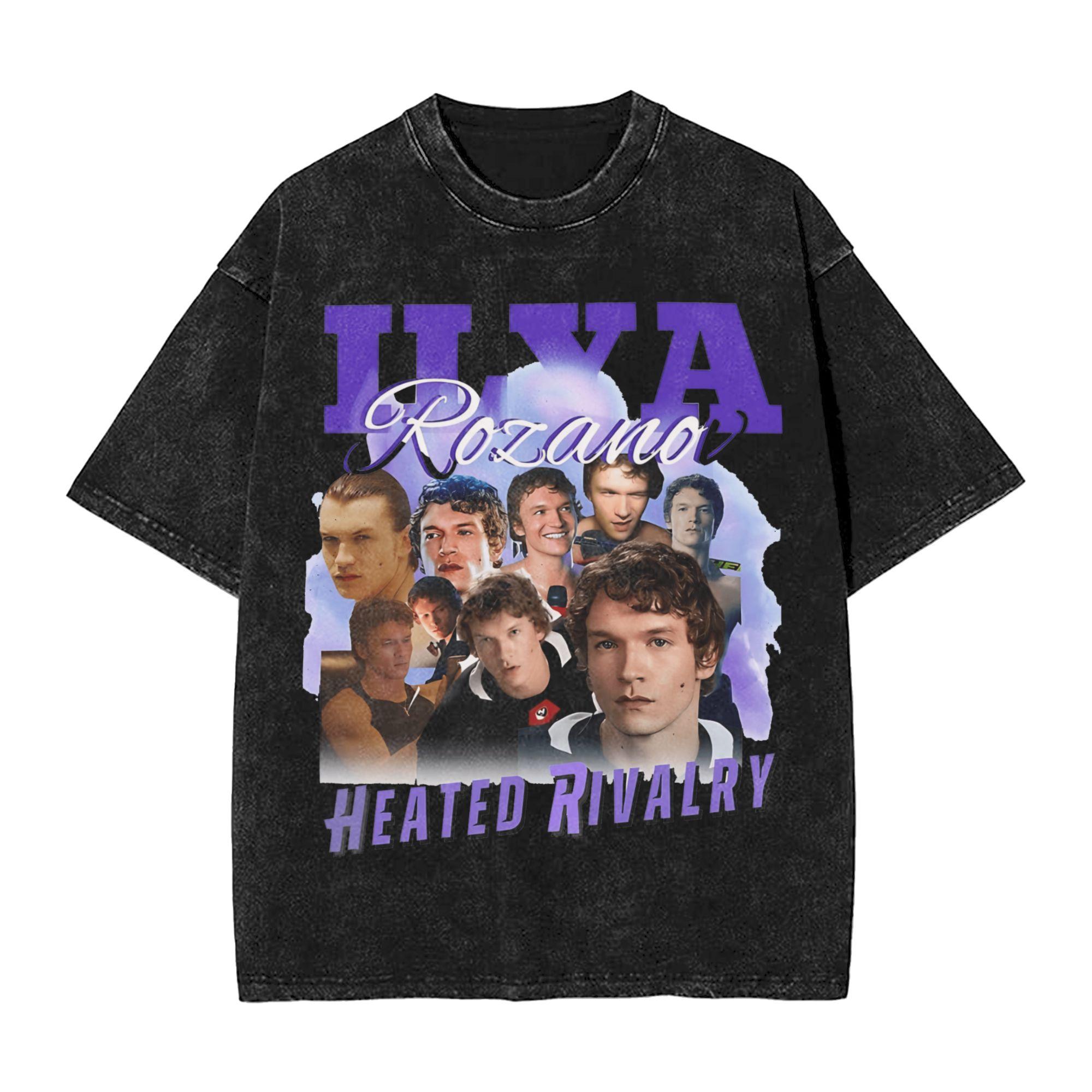 

Ilya Rozanov Heated Rivalry 2 TShirt Summer Awesome T Shirts Casual Harajuku Tshirt for Mens Short Sleeves Loose Tees S