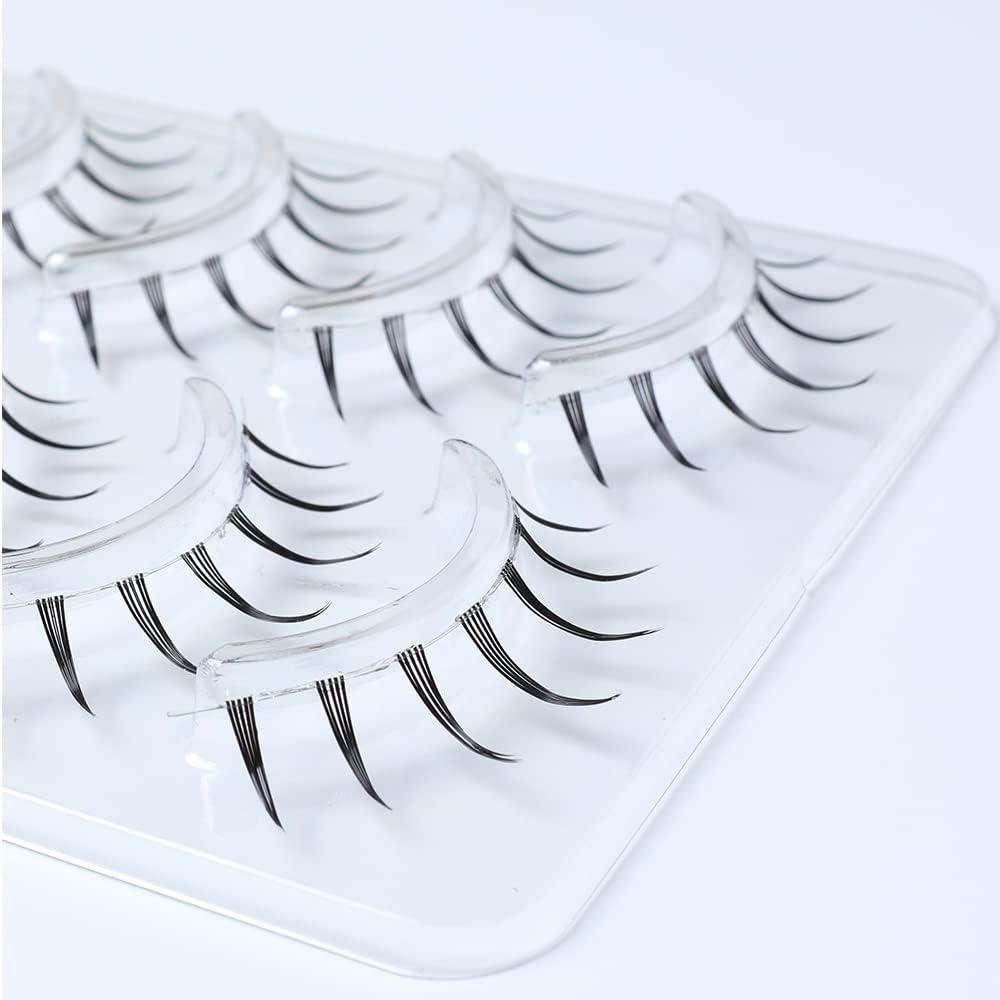 Emotao NatUraL Lash U L Short Oc Handmade Actress cospLay Jirai M9 01 5 Pairs