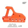 Manual Drywall Chamfer Plane - Quick Edge Chamfering Tool with Adjustable Blade, for Drywall, Woodworking, Heavy-Duty Construction for Professional