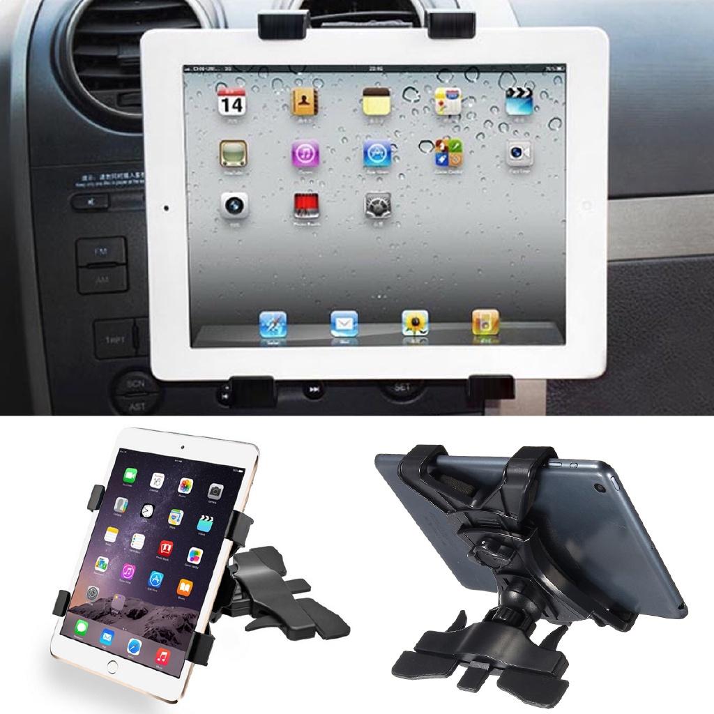 

Black 360° In Car Tablet PC CD Slot Holder Mount Stand For 7-10 inch GPS Slot Mount Phone Tablet Holder Stand Universal