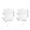 Space Saving Sealed Rice Container Airtight Flour Canister Pet Food Storage Jar with Lid Baking Supplies Organizer