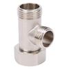 Compression T Connector Bidet Hose Splitters with Leak Proof Designs Precisions Engineered T Connector Simple Installs