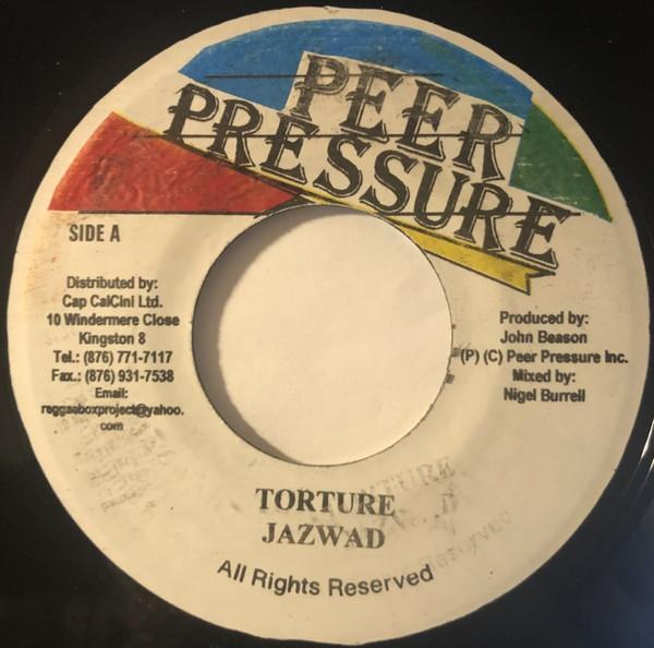 

7inch Record SIZZLA JAZZWAD Straight To The Top Torture NONE Peer Pressure 2001 Jamaica Reggae Ska Dub Used