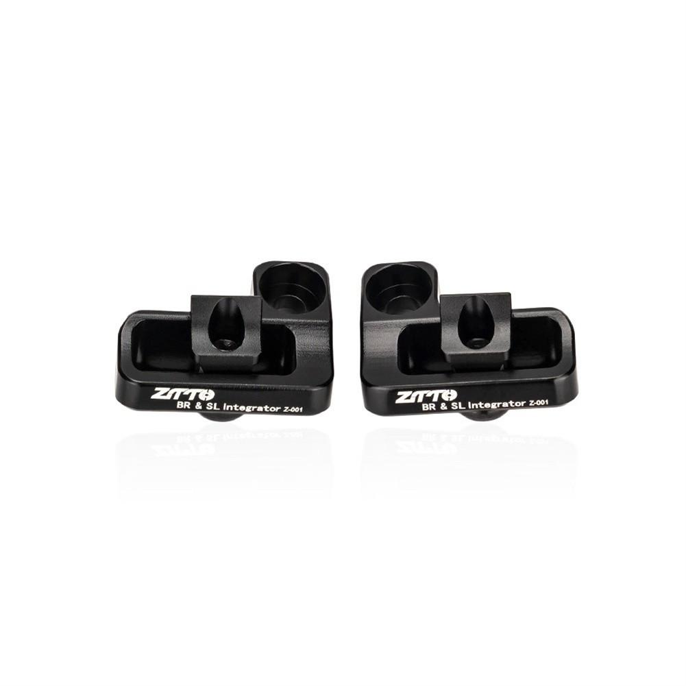 Mountain Bike Aluminum Alloy Shifter Adapter, Brake Shifter Connectors Aluminium Alloy Bicycle Brake Handle Front Derailleur Integrated Clamp For Moun