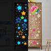 Glow in The Dark Stars Wall Decal Stickers for Ceiling 1449Pcs Moon and Stars Starry for Sky Glow Wall Stickers Luminous