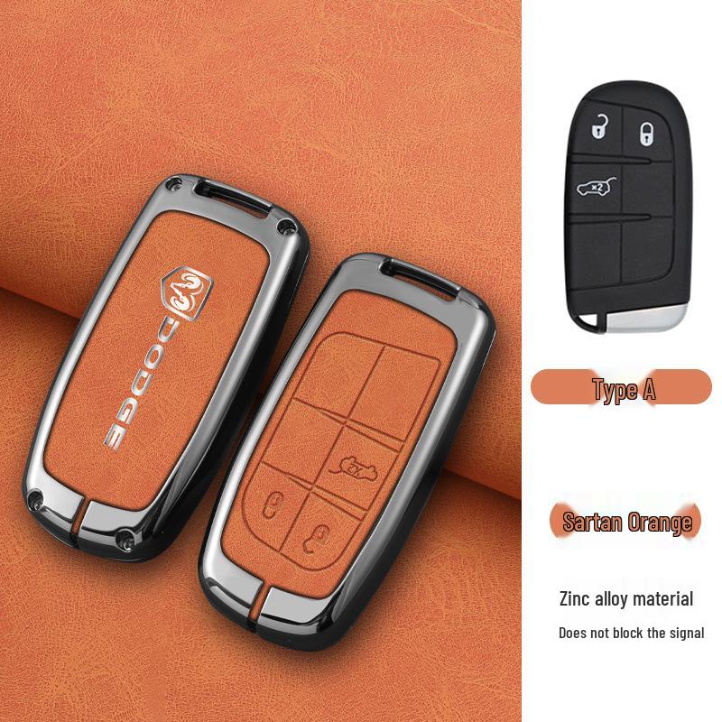 Dodge Journey Key Case for 2013-2016 Models - Metal Car Buckle Included