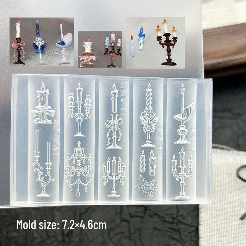Cartoon Butterfly & Rabbit Nail Art Embossed Mold for DIY Gel Carving