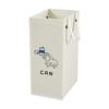 Rectangular Material Recycling Bin with Carry Handle Lightweight for Kitchen