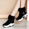 Autumn Winter Women's Warm Running Shoes Platform Winter Boots, Ankle Boot Women's Casual Shoes, Women's Zipper Ankle Boots, Women's Boots