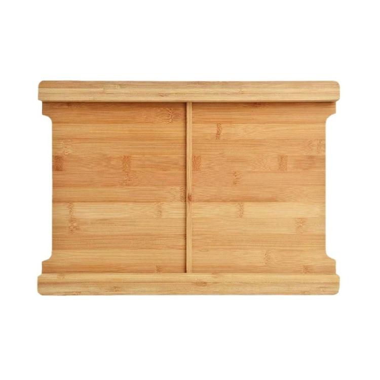 Multifunctional Bamboos Chopping Block With Integrated Storage Bamboos Kitchen Ready Board For Kitchen Essential