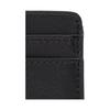 Versace Gold Metal Logo Leather Card Holder Women Accessories Black 1020081-1A13677-1B00V