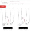 Light Weight Aluminum Alloy Front Rear Mountain Bikes Disc Brake Adapter 160mm To 180/203mm Bikes Brake Calipers Adapter
