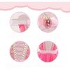 Halloween Aurora Princess Dress Cos Sleeping Beauty Costume for Girls Birthday Party Gown Long Sleeve Autumn Winter Celebration Outfit