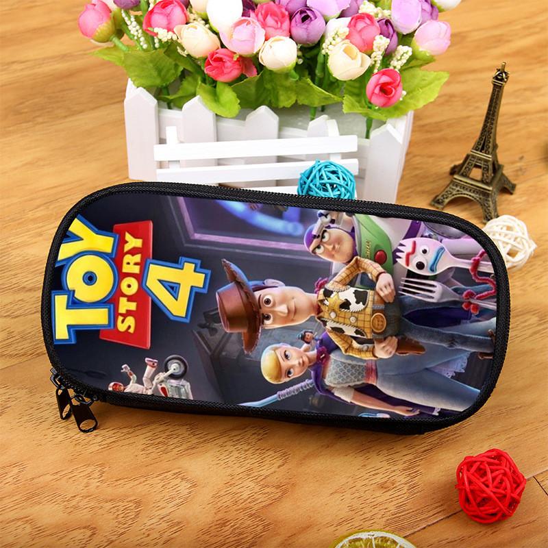 Toy Story Stor Kapacitet Nylon Pennskrin Med Flera Fack För Studenter Och Barn