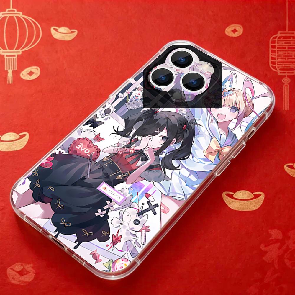 GAME NEEDY GIRL OVERDOSE Phone Case for iPhone 16 15 14 13 12 11 17 Plus Pro Max X XR XS Max Soft Clear Tpu