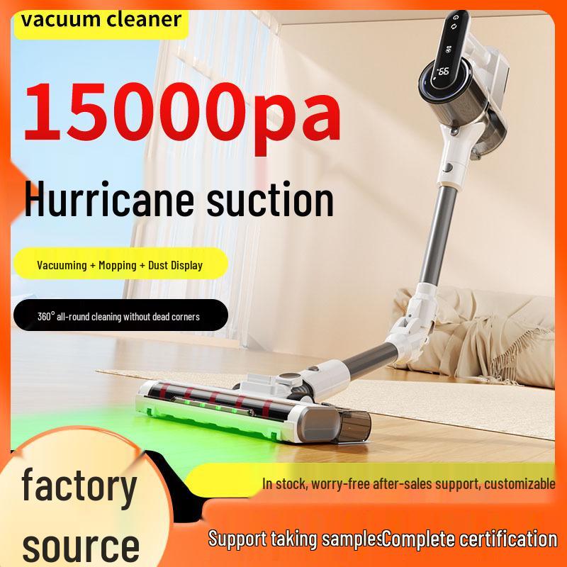 Foldable Wireless Long Handle Roller Brush Vacuum with Mopping for Carpet & Floor – High Suction Handheld Cleaner
