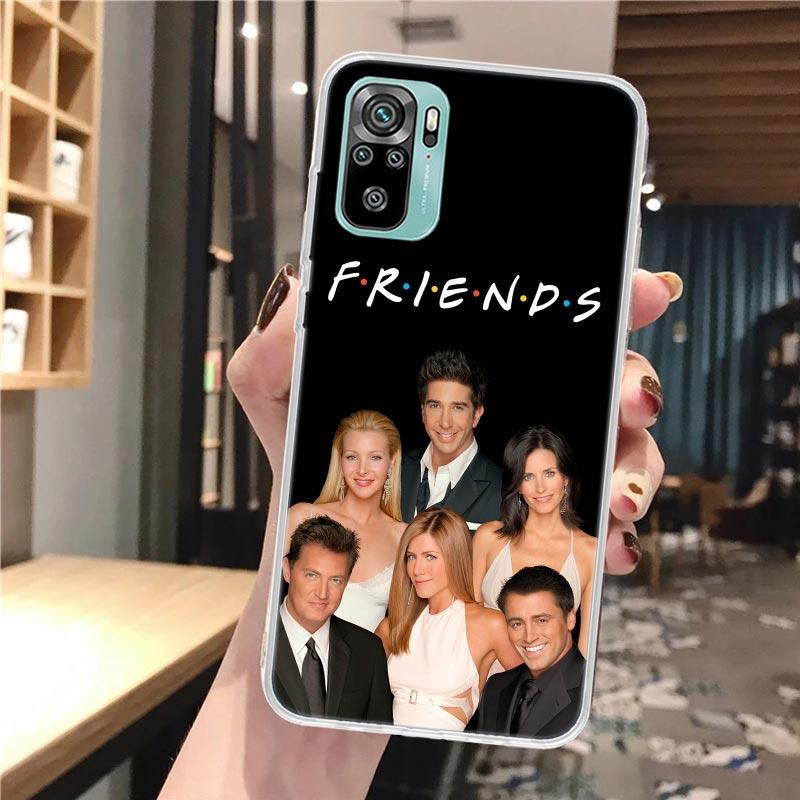 Friends Tv Show Funny Family Soft Phone Case For Xiaomi Redmi Note 12 12S 13 14 11 11S 10 Pro 10S 11T 11E Plus 14Pro Pattern Cov