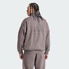 adidas The 2024 Collection Chapter 02 Logo Half-Zip Stand Collar Sweatshirt Unisex Tops Charcoal-Grey IW1627