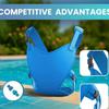 Hot Selling Summer Baby Swimming Harness Seaside Water Play Baby Harness Amphibious Baby Waist Stool