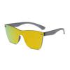 Fashion Rice Nail Integrated Retro Sunglasses Pc Plastic Frameless Sunglasses 23 Colors