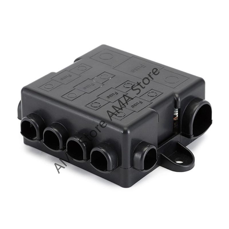 12v 24v Stromverteiler Sammelschiene 5 Wege MIDI Weg MEGA Halter Sicherungskasten für Auto Automobil Boot