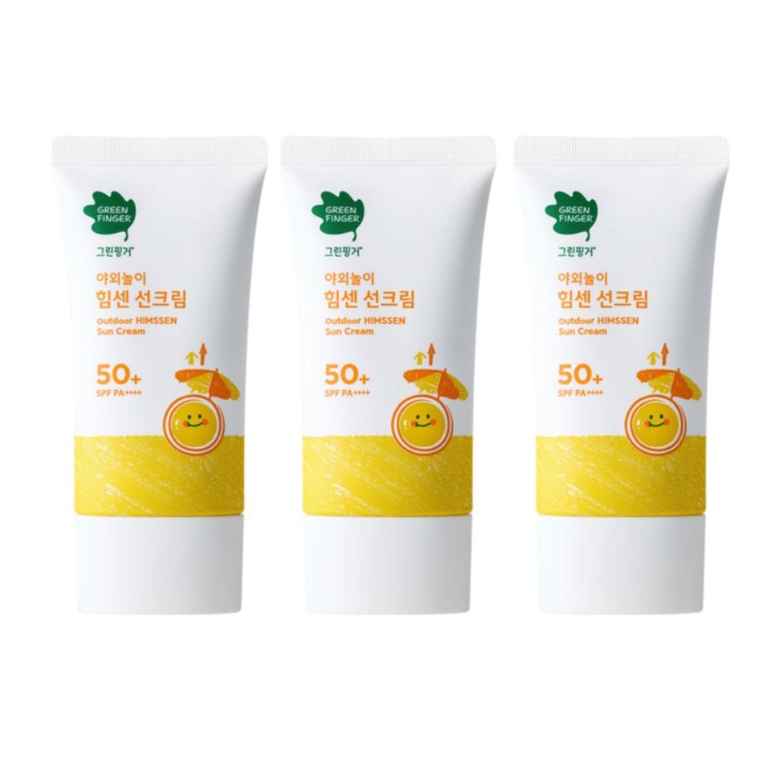 GREEN FINGER Солнцезащитный крем - Outdoor HIMSSEN Солнцезащитный крем SPF50+/PA++++ 80мл — фото 5