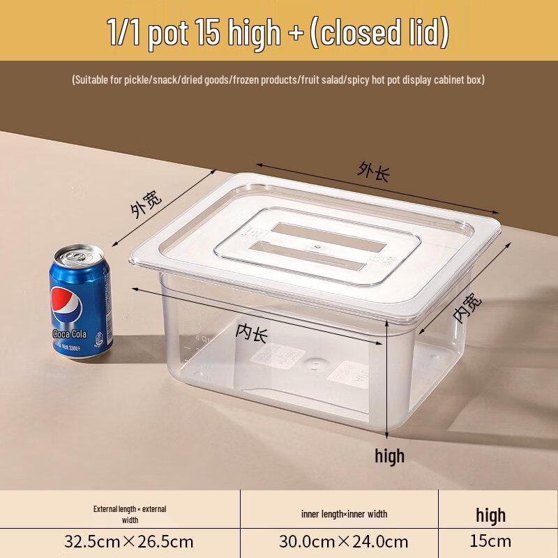 Acrylic Transparent Food Display Box