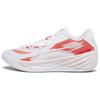 Puma All Pro Nitro Low Top Basketball Shoes Unisex White Pink 379081-04