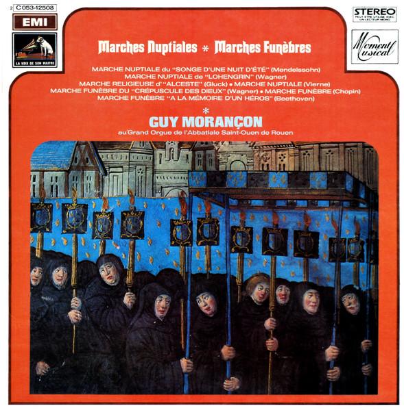 

LP Record GUY MORANON Marches Nuptiales Marches Funbre 2C05312508 La Voix De Son 1973 France Classical Used