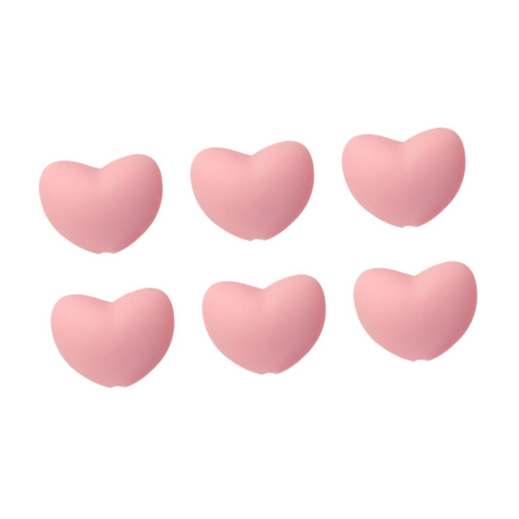 6x Knitting Stoppers Silicone 3 mm Hole Sturdy Tips Stoppers