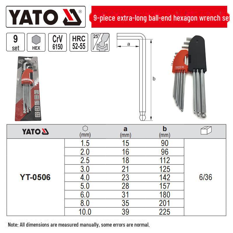 Yiertuo Hexagonal Wrench & Screwdriver Set