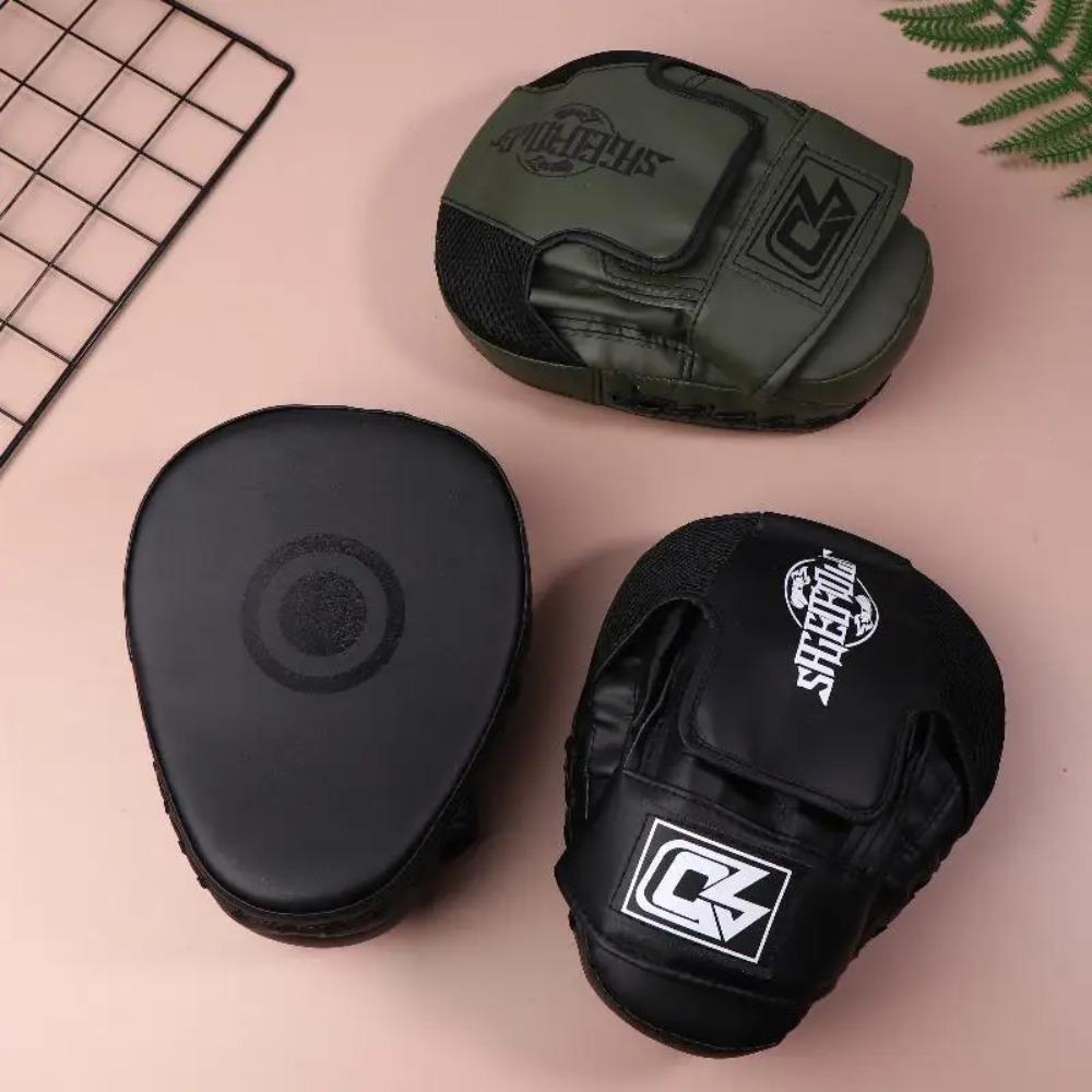Ergonomic Design Boxing Hand Target PU Leather Boxing Sack Bag Punch Mitts Boxing Pad  Kids