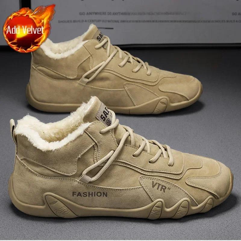 

Мужская обувь с мехом, промышленные защитные зимние ботинки для мужчин, размер 44, модные 2025 года, оригинальные предложения, распродажа, низкая цена, предложение Y2k 39