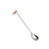 New 6pcs/set Stainless Steel Christmas Spoons Xmas Party Tableware Ornaments
