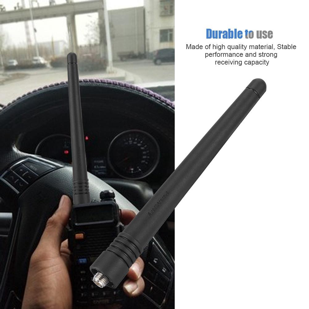 A 5R SMA Female UHf VHF Walkie Talkie Antenna For BaoFeng UV 5R UV 5RA UV 5RE F8+ Gt 3