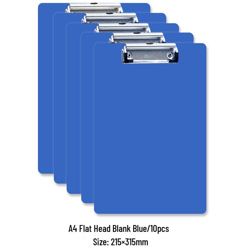 Morandi A4 Clipboard with Strong Clip for Writing, Office, and Meeting Notes