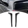 Pair of Rear Window Side Spoiler Wing Cover Trim Sporty Look Back Window Side Splitter Replacement for MK5 R32 2003-2008