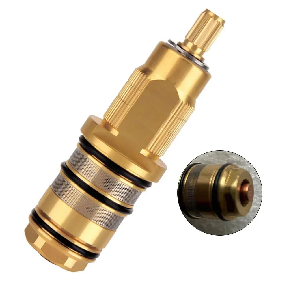 

1Pc Thermostatic Spool Brass Cartridge Shower Mixer Valve Bar Replacement Parts For Bathroom Kitchen Tap Facuet Accessories China Mainland