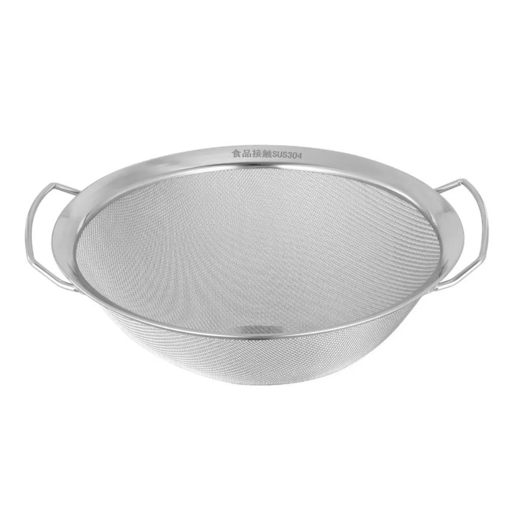 Large Strainer Basket Fine Mesh Food Filter Drainer New Juice Rice Flour Sieve Cooking Utensil