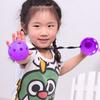 Children Throw and Catching Balls Game Toy Plastic Kids Sports Interactive Toys Purple